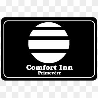 Comfort Inn Primevere Logo Black And White - Emblem, HD Png Download