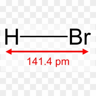 Hydrogen Bromide Structural Formula, HD Png Download