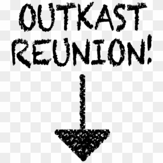 23 Aug Outkast - Black-and-white, HD Png Download