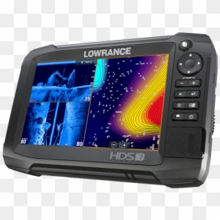 Lowrance Hds 7 Carbon Left Facing 11 16 15765 - Lowrance Hds Carbon 7, HD Png Download