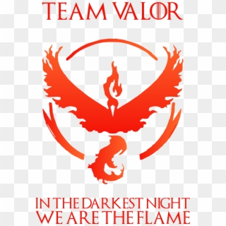 Awesome Shirt Design With A Little Got Twist - Team Valor, HD Png Download
