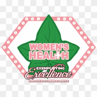 Womens Health Logo - #cap Alpha Kappa Alpha, HD Png Download