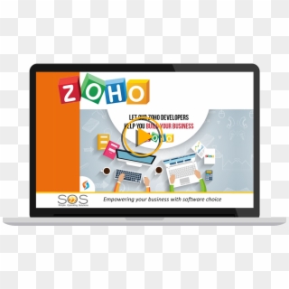Most Of The Applications Are Available Under A Zoho - Zoho, HD Png Download