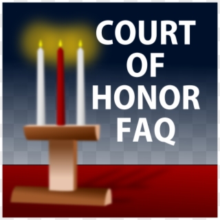 Court Of Honor Faq - Boy Scout Eagle Scout Candle Ceremony, HD Png Download