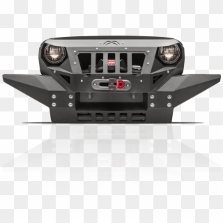One Piece Full Width Design - Fab Fours Grumper Jeep Front Bumper Jeep Wrangler Tj, HD Png Download