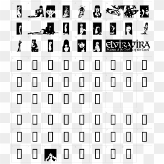 Font Characters - Printing, HD Png Download
