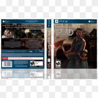 The Walking Dead - Walking Dead Ps4 Cover, HD Png Download