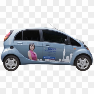 Elvira's Car Without Window Reflections 2 Small - Mitsubishi I Miev, HD Png Download