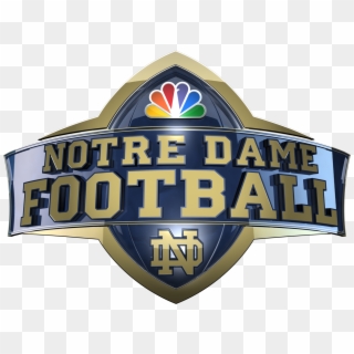 Nbcsn Presents 2017 Blue-gold Game This Saturday, April - Nbc Notre Dame Logo, HD Png Download