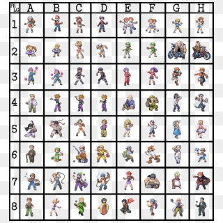 Double Sprites Count As Two Requests - Pokemon Frlg Trainer Sprites, HD Png Download