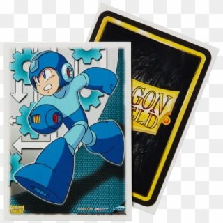 Dragon Shield Game Sleeves Art Classic Limited Edt - Dragon Shield Mega Man, HD Png Download