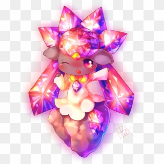 Picture Library Stock Diancie By D Ab F Pis On - Pokemon Diancie Kawaii, HD Png Download