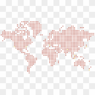 Fuelled By Our Passion For Our Craft And The People - World Map Dotted Png, Transparent Png