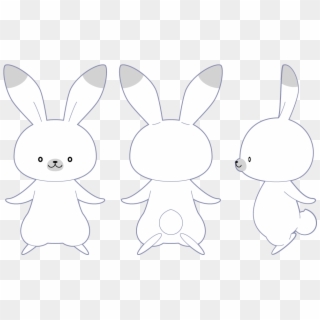 Yukine's Template - Domestic Rabbit, HD Png Download