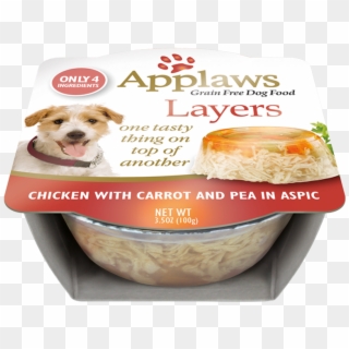 Dog Layers Chicken With Carrot & Peas In Aspic - Applaws, HD Png Download