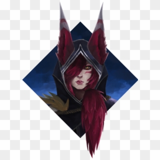 Xayah By Tryha - Mask, HD Png Download