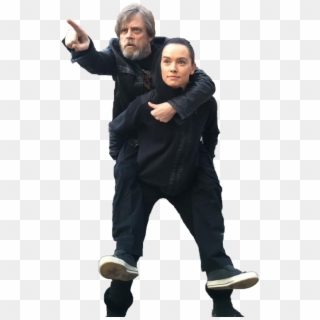 Personmark Hamill And Daisy Ridley Redux - Mark Hamill Transparent Background, HD Png Download