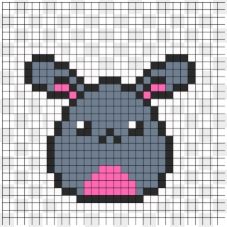 Bunny Perler Bead Patterns, HD Png Download