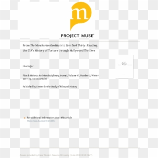 Pdf - Project Muse, HD Png Download