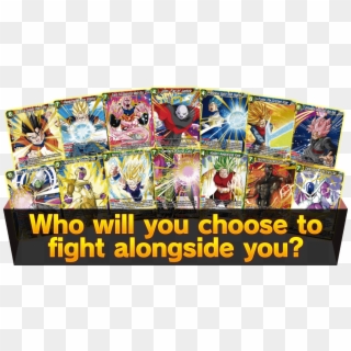 Who Will You Choose To Fight Alongside You - Dbs Card Game Secret Rare, HD Png Download