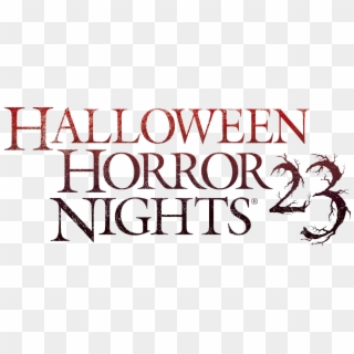 In A Bit Of A Surprise Move, Universal Has Announced - Halloween Horror Nights, HD Png Download