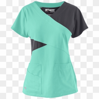 Shown In Opal W/ Graphite Grey's Anatomy Scrubs Signature - Greys Anatomy Scrub Suit, HD Png Download