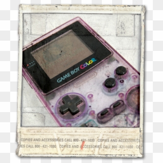 Gameboy Color - Old Polaroid, HD Png Download