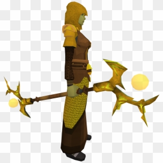 Golden Ahrim - Crypt Staff Rs3, HD Png Download