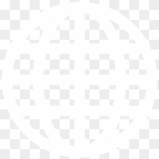 Website Icon Png White - Internet, Transparent Png