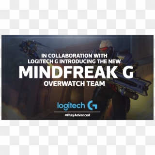 Pleased To Announce The New Mindfreak G Overwatch Team - Logitech, HD Png Download