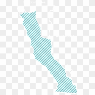 Clic Para Ver Mapa - Baja California Png, Transparent Png