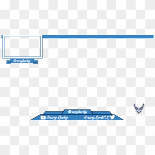 Twitch Overlay - - Air Force, HD Png Download