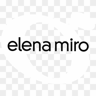 Elena Miro Logo Black And White - Elena Miro, HD Png Download