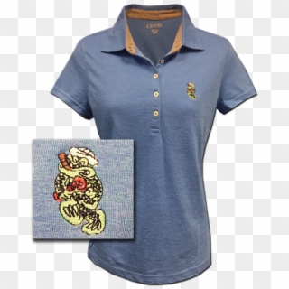 Ladies Izod Freddy Frog Polo Shirt - Polo Shirt, HD Png Download