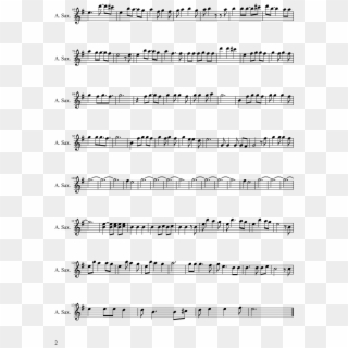 Amumu Sheet Music Composed By Joe Majors 2 Of 2 Pages - Sugar We Re Goin Down Alto Sax Sheet Music, HD Png Download