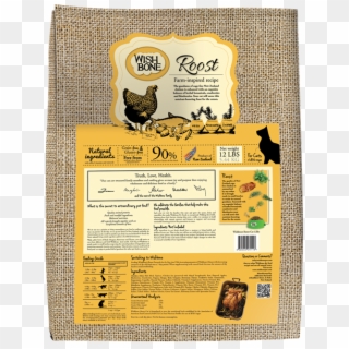 Wishbone Roost Chicken Grain & Gluten Free Dry Cat - Wishbone Pasture Cat Food Pasture, HD Png Download