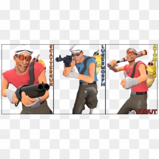 Magoolachub Scout Loadout - Team Fortress Classic Scout Loadout, HD Png Download