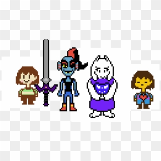 Undertale Pacifist & Genocide Route - Undertale Paint, HD Png Download