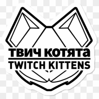 Twitch Kittens Sticker - Emblem, HD Png Download