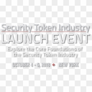 Security Token Industry Launch Event - Parallel, HD Png Download