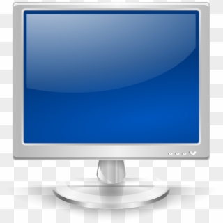 Blue Screen Png - Blue Monitor, Transparent Png