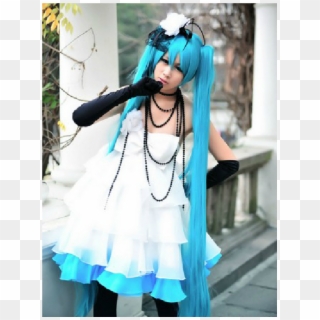 Vocaloid Miku Dress Japan Anime Cosplay Costume - Cosplay, HD Png Download