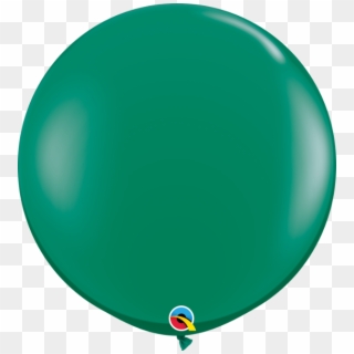 Emerald Green Giant Balloon Jewel 90cm Round - Circle, HD Png Download