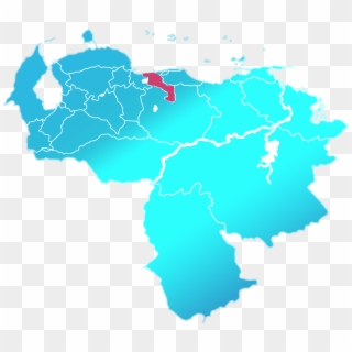 Distribuidores Autorizados - Mapa De Venezuela Vector, HD Png Download
