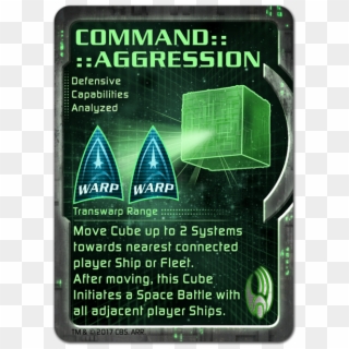 Borg Command Cards - Graphics, HD Png Download