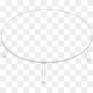 Round Coffee Table - Coffee Table, HD Png Download