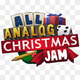 All Analog Christmas Jam - Graphic Design, HD Png Download