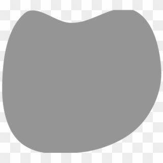 Make A Row Of 3 Ovals On The Top Part Of The Blob-like - Apple, HD Png Download