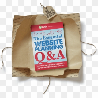 Essential Website Planning Q&a - Bag, HD Png Download