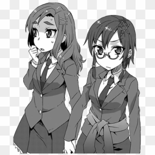 “ Naho Saenoki And Sayaka Ooue Manga Transparent From - Corpse Party Naho X Sayaka, HD Png Download